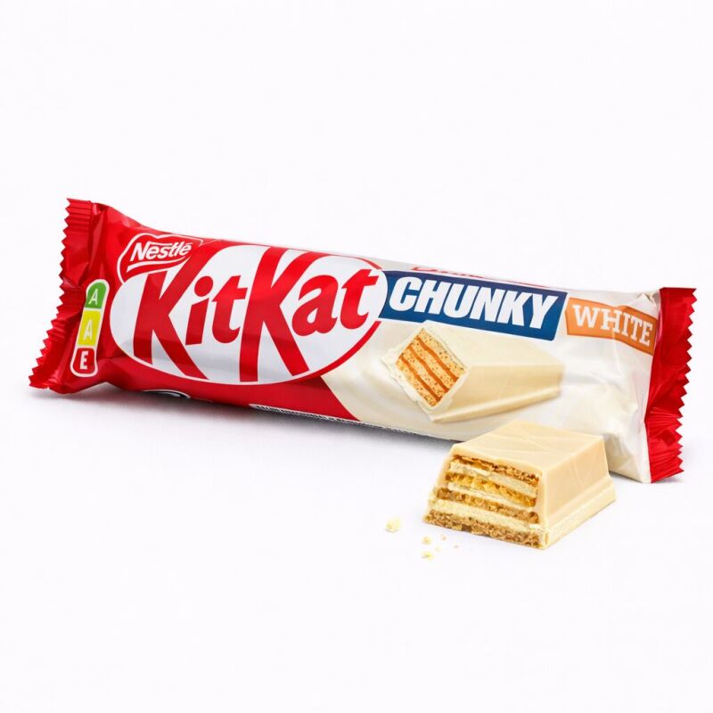 KitKat Chunky oplatka v bílé polevě 40g